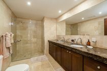 Double bedroom ensuite walk in shower and double vanity