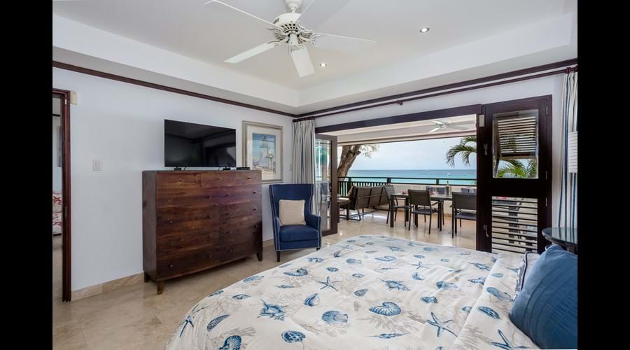 Master Bedroom with open sea views