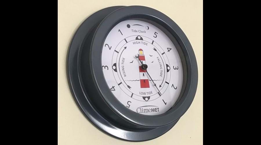 Kitchen Tide Clock - Great for planning a stroll down to the beach (only 5 minutes
