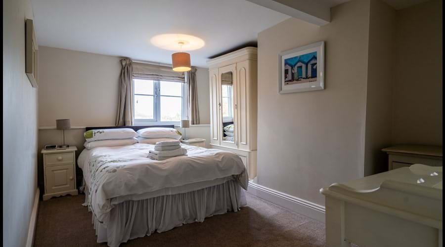 2nd Floor Double Bedroom with king size bed, wardrobe and dressing table