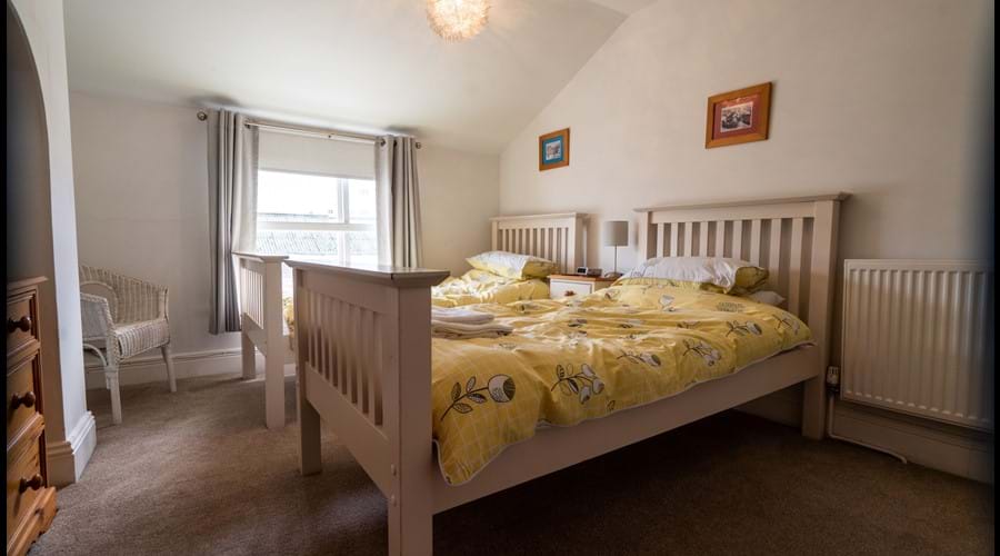 2nd Floor Twin Room with wardrobe and chest of drawers