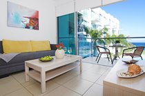 Coralli Spa - Apartment Veron -  Living Area & Balcony 