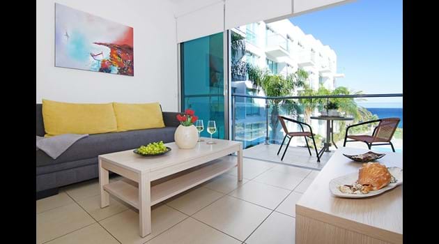 Coralli Spa - Apartment Veron -  Living Area & Balcony 