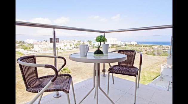 Coralli Spa Superior One Bed Rear Side Sea View - Anist (A Block) - Balcony