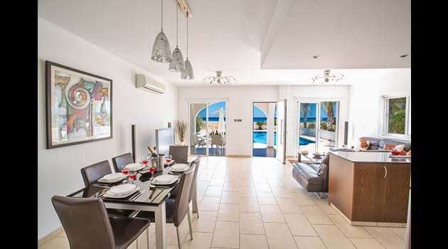 Napa Sunset Sea View Villas 11 - Open Plan Dining Area