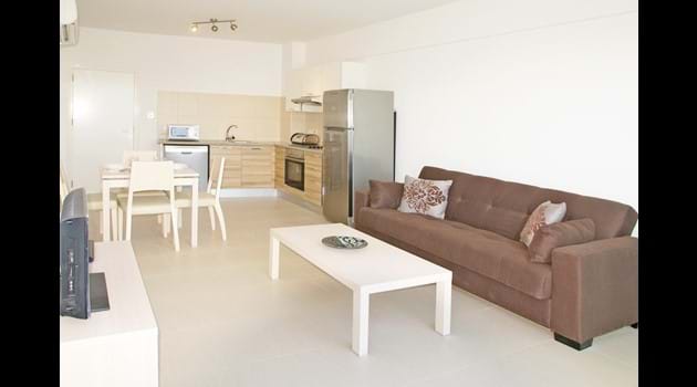 Coralli Spa - Apartment Gaby -  Open Plan Living Area