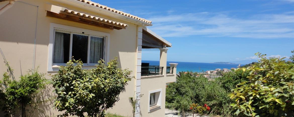 Gem Rosa Three Bedroom Villa With Private Pool In Agios Stefanos Corfu Sea Views From All Bedrooms