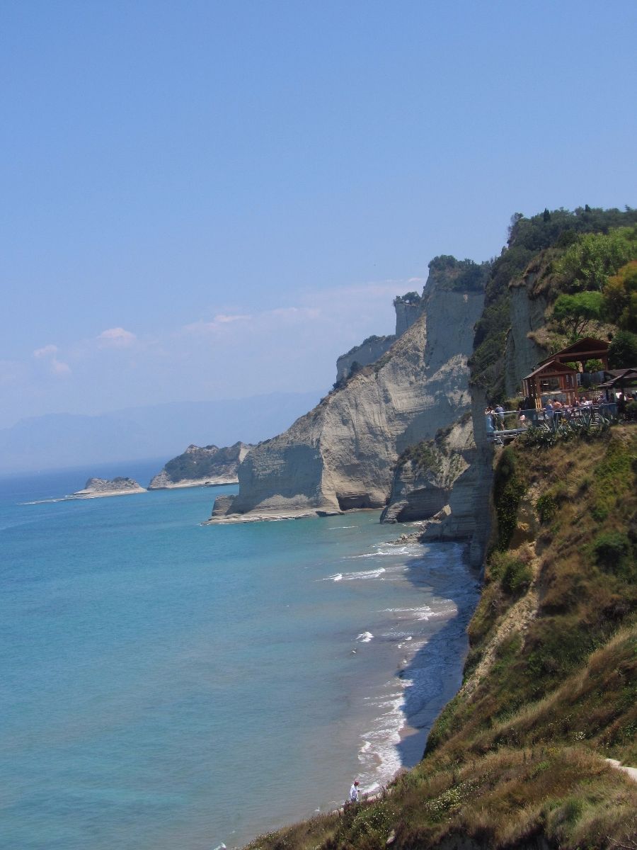 View from a walk on  Agios Stefanos headland 