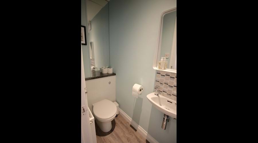 Downstairs cloakroom.