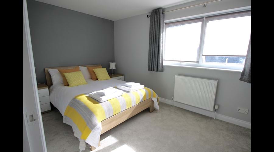 Double bedroom with ensuite shower room. Freeview TV.