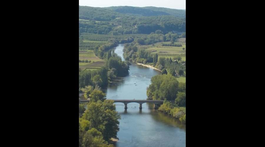 View of the Dordogne River at Domme
