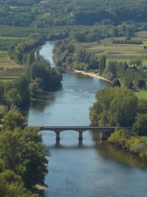 View of the River Dordogne at Domme
