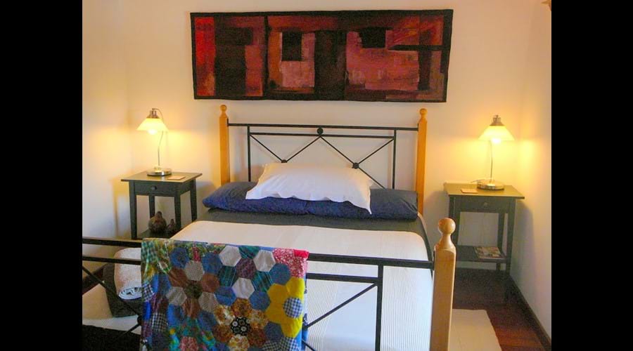 Bedroom 3. Double bed.