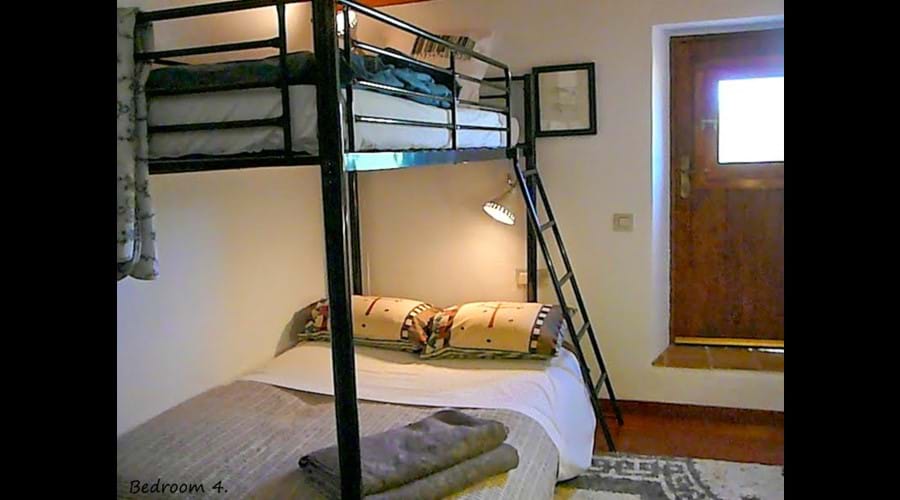 Bedroom 4. Bunk bed.