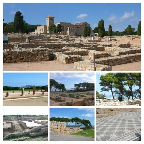 Greek and Roman remains at Empuries.