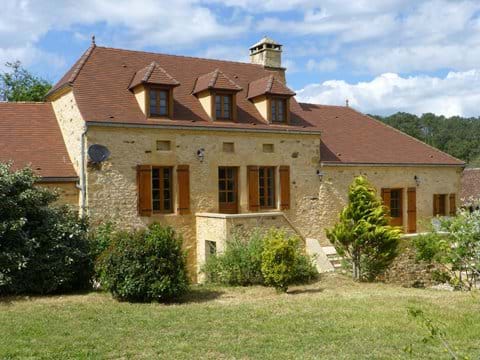 Le Chataignier, a beautifully renovated stone farmhouse dating from the 16th c