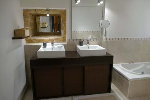 One of the lovely modern bathrooms for your comfort