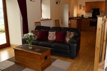 Lounge area & view from patio doors