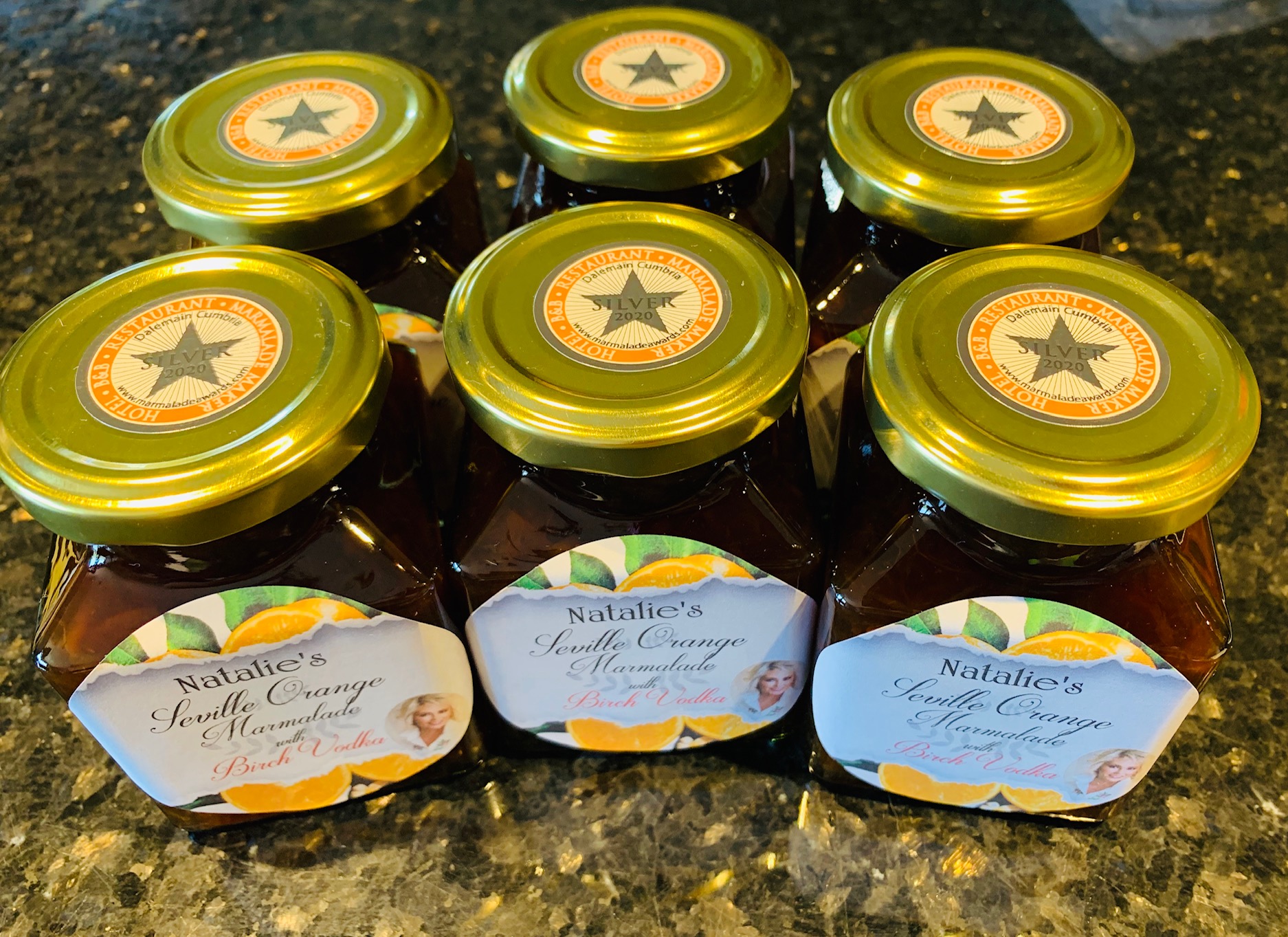 Extra bitter Orange marmalade won Silver Award in 2020