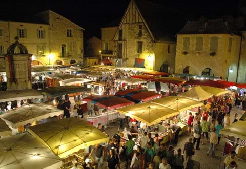 Eymet night market
