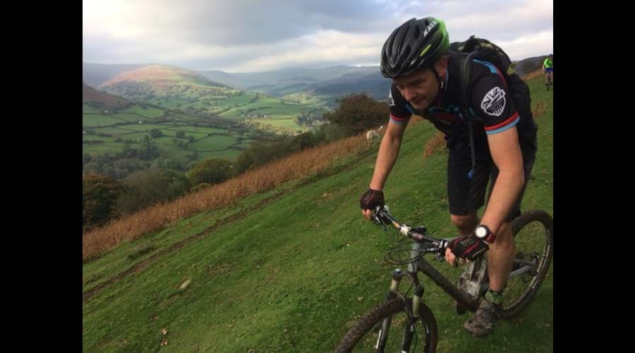 Great mountain biking from the door - The Crickhowell Red/Black Loop