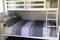 Ground Floor Bedroom 1 - Double bed with Single bunk bed on top