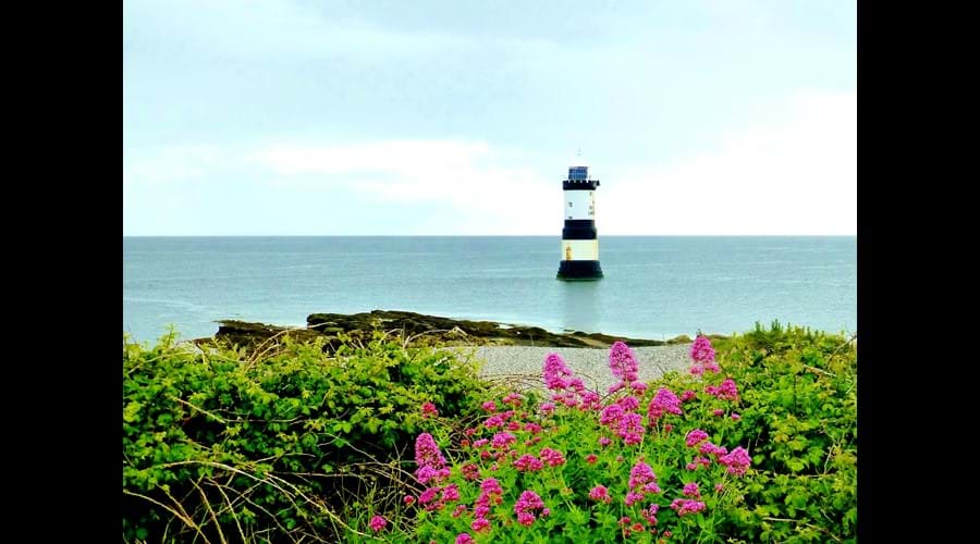 Overlooking Puffin Island a view from Fisherman Cottage