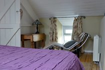 King size bedroom with TV/DVD player