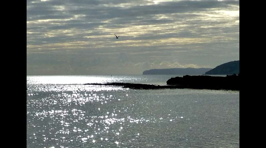 one of the many beaches on Anglesey