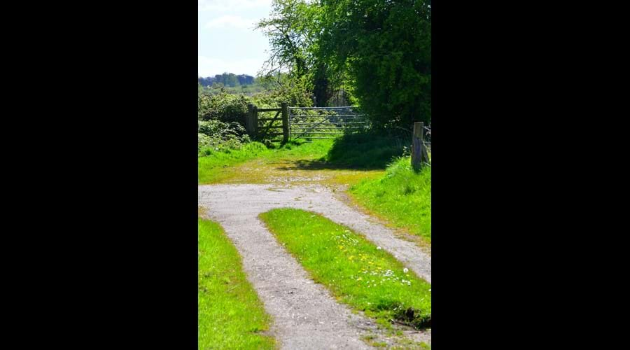 There are a number of footpath route in the locality