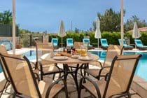 Breakfast by the pool