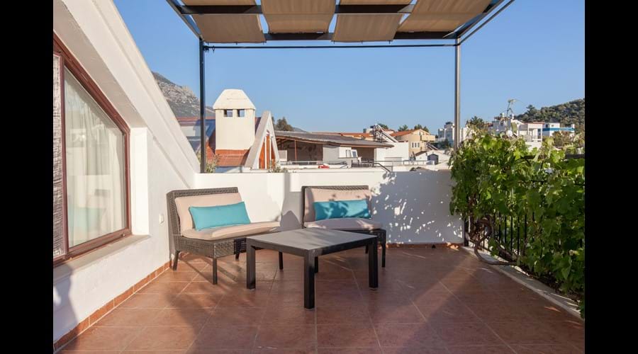 Bed 4 private terrace