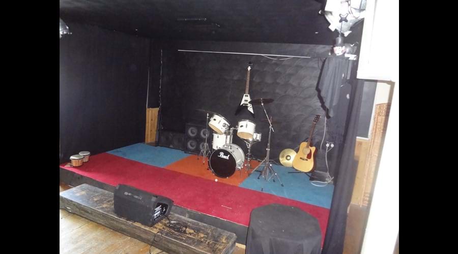 the empty stage