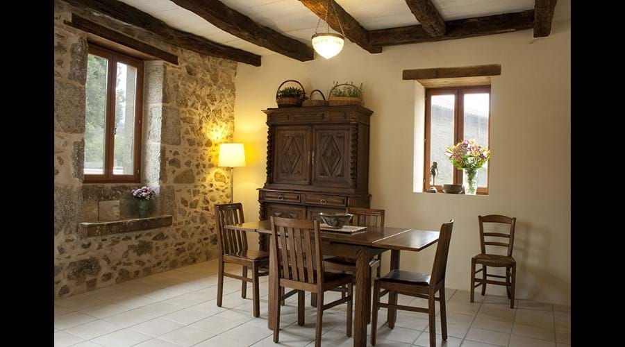 Antique furniture has been used throughout - Guardians Cottage