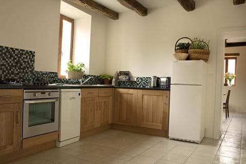 The kitchen has all modern facilities