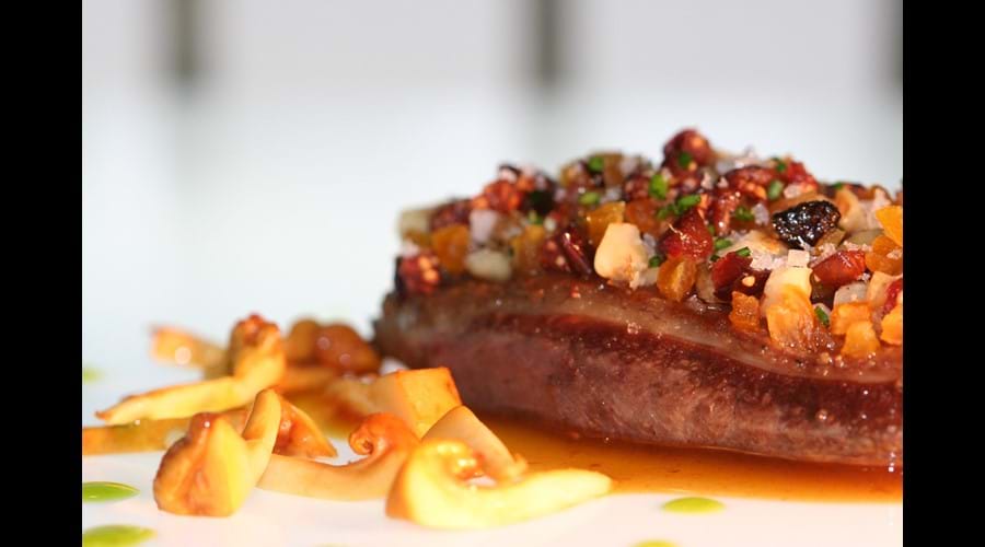 Duck - a popular dish in this area