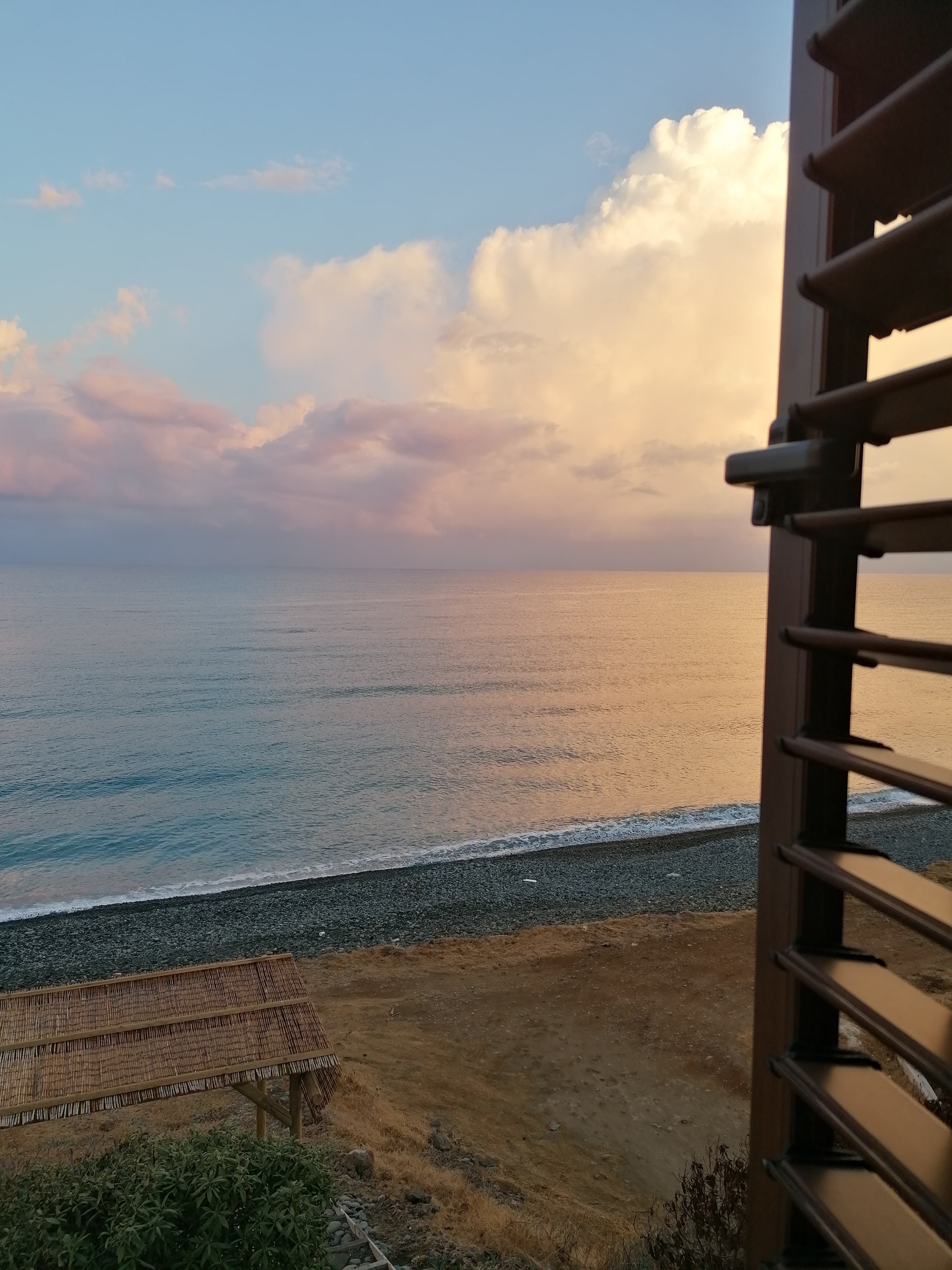 Sunrise from the bedroom