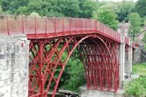 The famous Ironbridge, a Unesco World Heritage Site