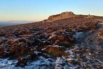 This is a wild and atmospheric landscape, with a geology of national significance. The Ordovician ‘Stiperstones Quartzite’, which makes up the ridge was shattered during the last ice age to create the jagged, boulder-strewn landscape seen today.