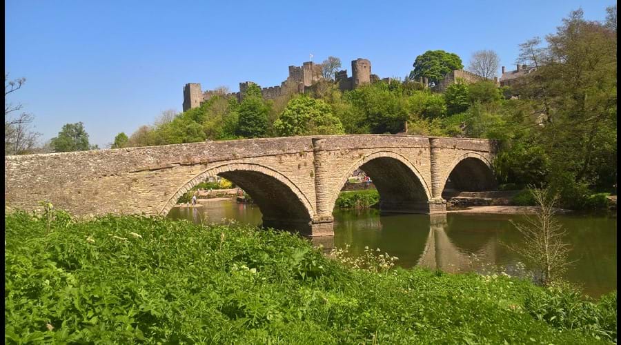 The nearby pretty market town of Ludlow, complete with castle and stunning architecture