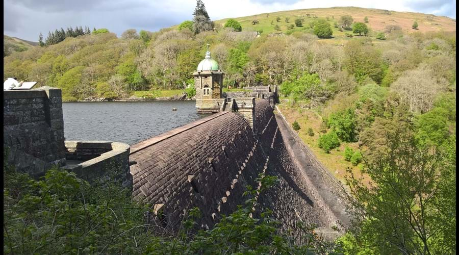 Elan Valley, one of the 6 dams.  A very interesting day out in Wales