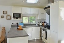 Modern well equipped kitchen