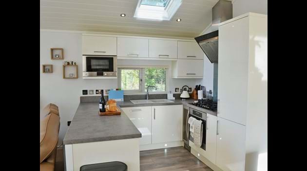 Modern well equipped kitchen