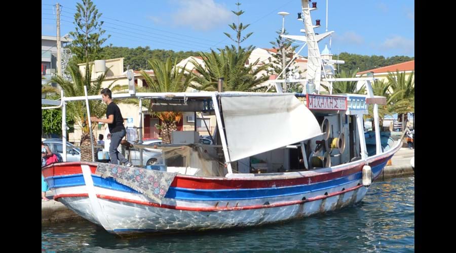Fishing Boat in Argostoli