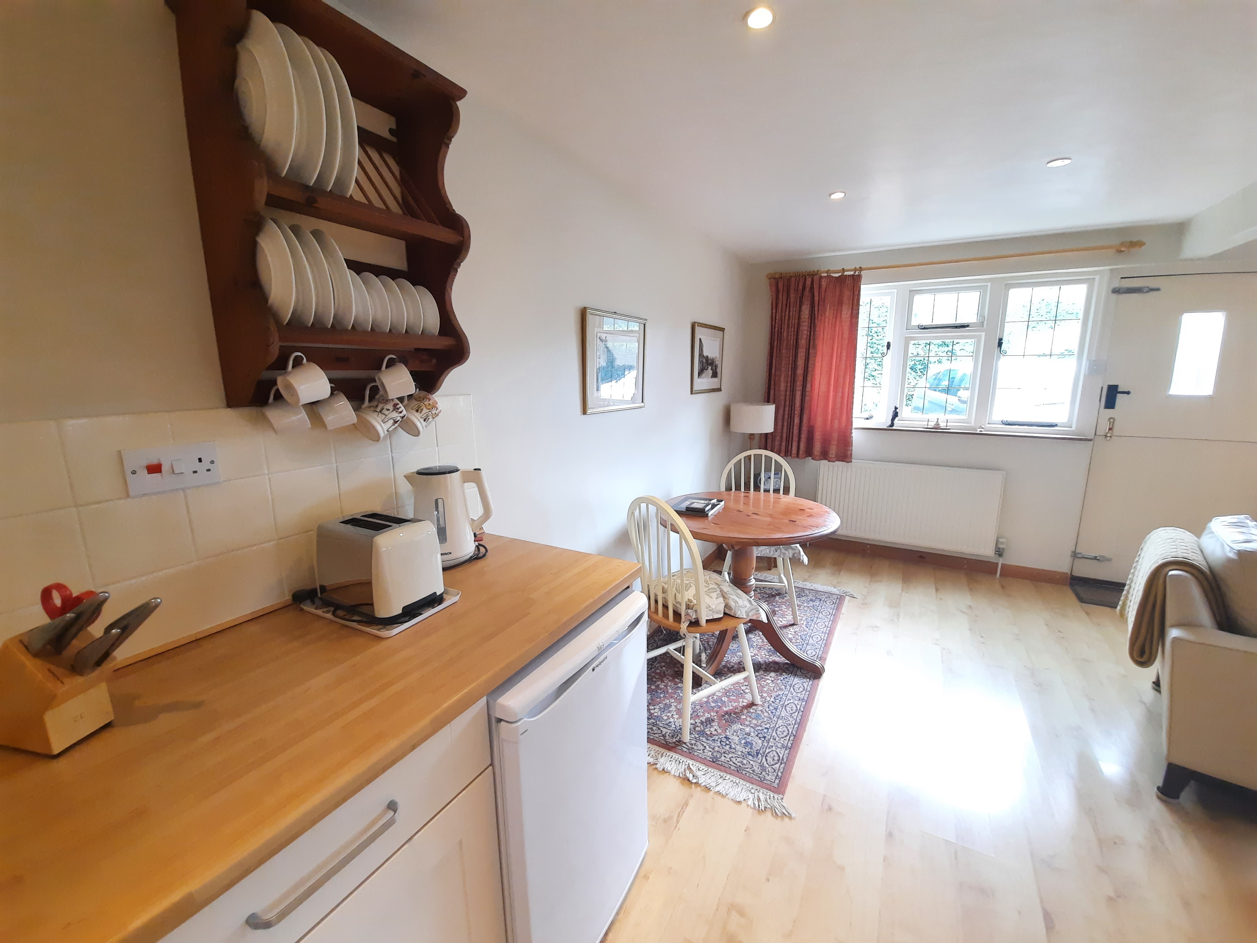 open plan and spacious