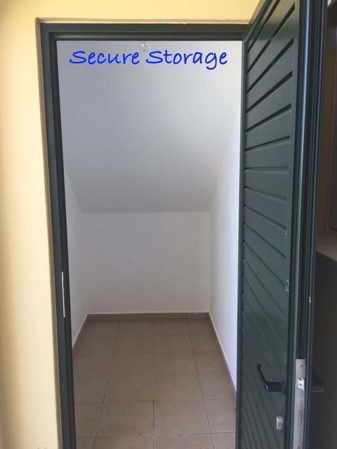 Secure Storage for your Luggage, etc...