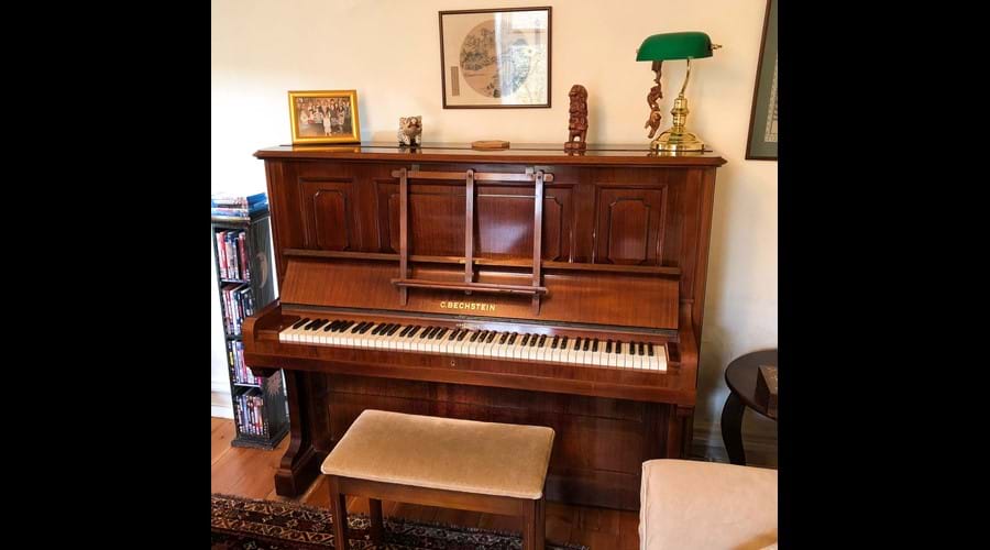 1924 Bechstein piano - tuned!