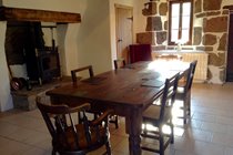 Beautiful antique dining table and chairs