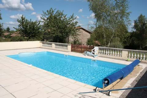 Private heated pool