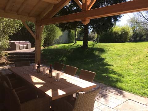 Covered patio